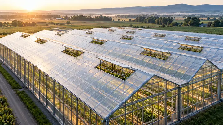 Commercial Greenhouse Guide: Types, Structures, Design and Cost — illustrative image