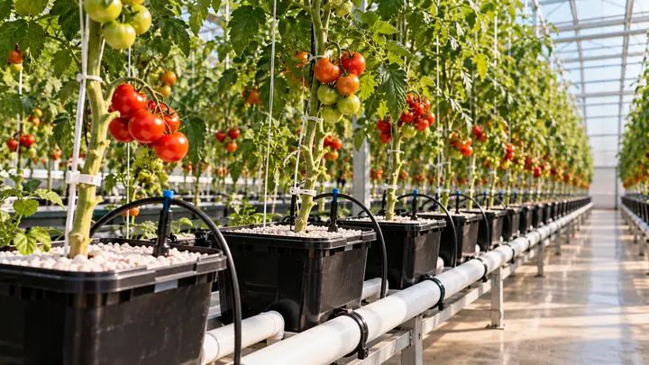 Dutch Bucket Hydroponic System: Setup, Growing Media and Crops — illustrative image