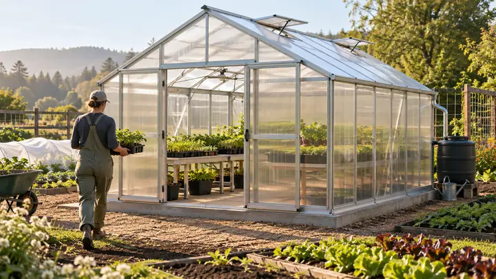 Greenhouse Kit Buying Guide: Sizes, Frames, Coverings and Cost — illustrative image