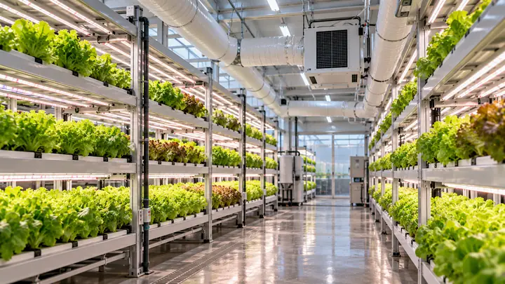 Commercial Dehumidifier Sizing for Indoor Farm HVAC Systems