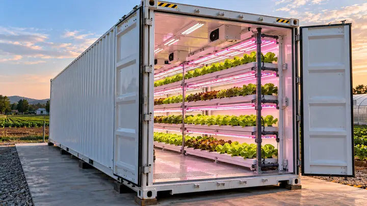 Shipping Container Modifications: Converting a Container into a Farm — illustrative image