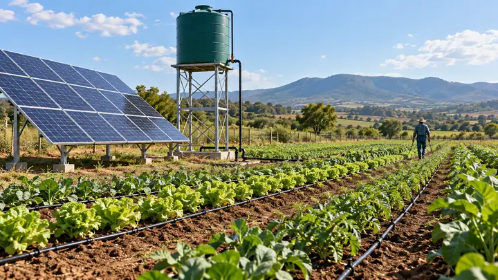Solar Irrigation System Guide: Solar and Gravity Drip Irrigation