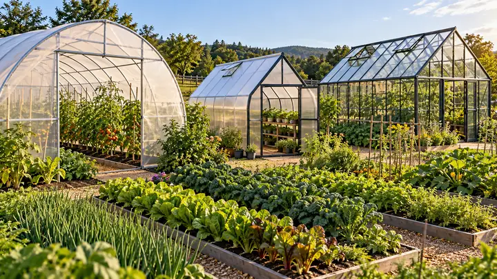 Types of Greenhouses: A-Frame, Gothic, Quonset, Venlo and More — illustrative image