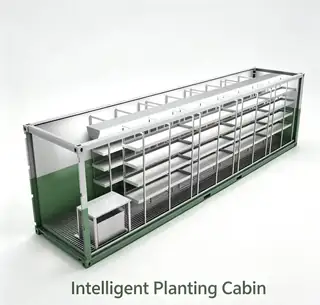 Customized PLC-controlled hydroponic forage system