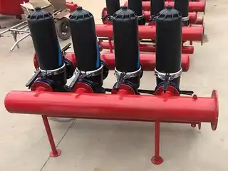 Gear bearing disc centrifugal water filter