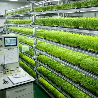 Portable PP hydroponic forage trays