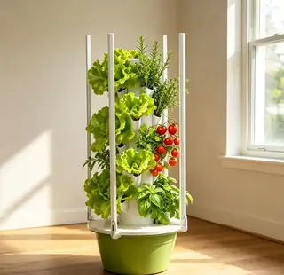Multilayer hydroponic planting tower for home or greenhouse