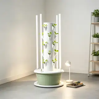 smart hydroponic tower garden kit